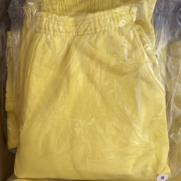 Sp5der Beluga Golden Yellow Sweatpants